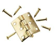 Brass Butt Hinge 4st nails