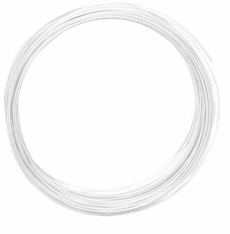 D41012 Aluminium draad 10 meter dikte 1 mm zilver