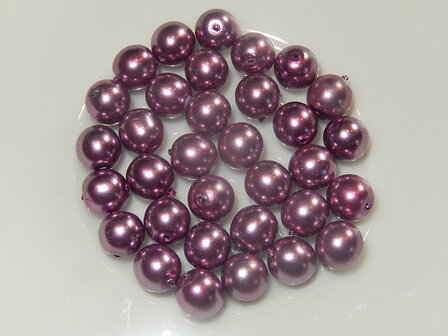 P6414 Glasparel violet rond 6 mm