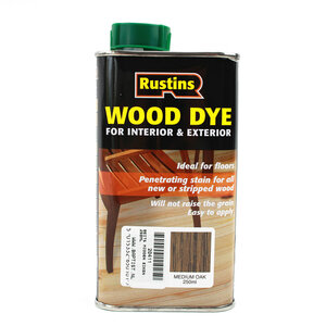 250ml Wood Dye Medium Oak